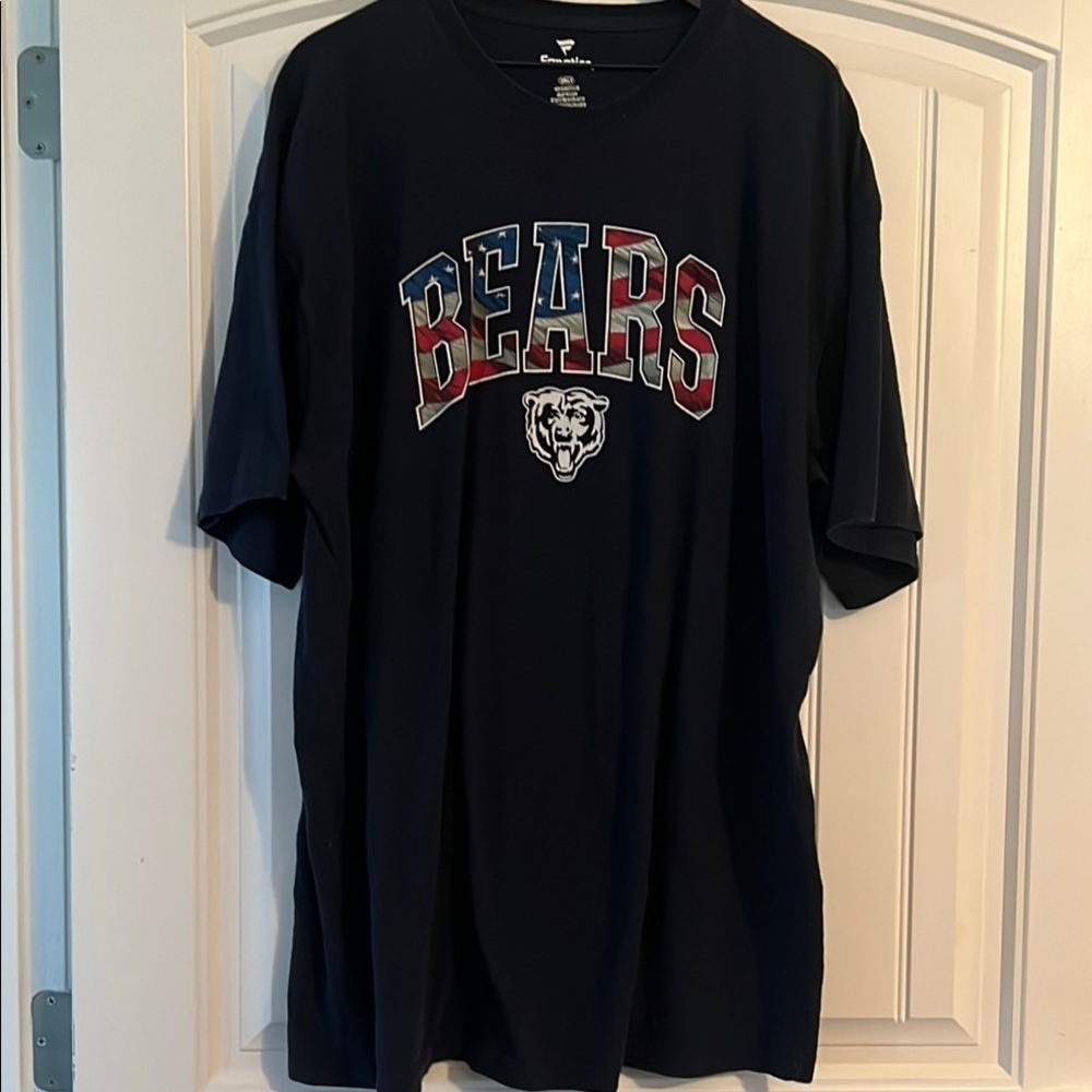 Chicago Bears red white blue T Shirt 3XLT